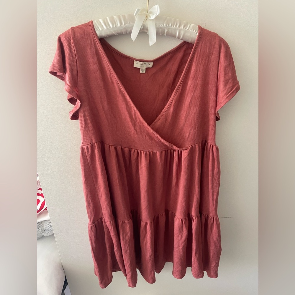 Burnt orange dress - worn a few times.
